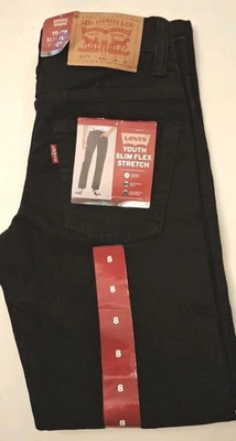 Pantalones de mezclilla Levi's 511 juveniles ajustados flexibles elásticos talla 8 regular 24x25 espalda  Foto 1 de 4