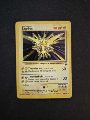 Zapdos 20/130 - Holo Rare - Base Set 2 - Image 1 of 2