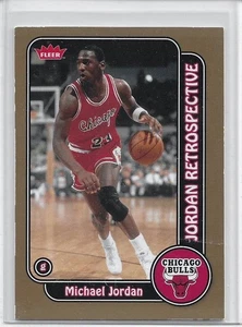 Tarjeta de baloncesto Fleer Michael Jordan 2008-09 retrospectiva #MJ1 Michael Jordan - Imagen 1 de 3