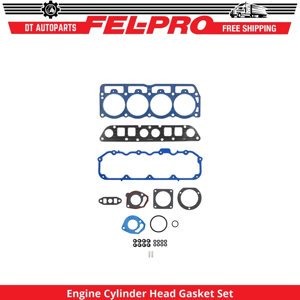 For 1997-2000 Jeep Cherokee 2.5L L4 Engine Cylinder Head Gasket Set Fel-Pro 1998 - Image 1 of 1