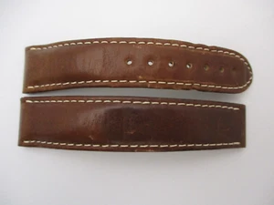 OMEGA Seamaster 20mm x 18mm Brown Barenia Calf Leather Watch Strap 032CUZ000219 - Picture 1 of 12