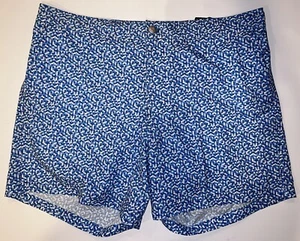 Peter Millar Men’s Swim Shorts Size XL Blue Trunks Crown Crafted Palma Dot NWT - Picture 1 of 23