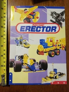 Meccano Erector 1993 conjunto catálogo - Imagen 1 de 3