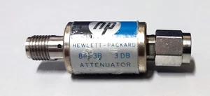 HP, AGILENT KEYSIGHT 8493B, 3 db FIXED ATTENUATOR TYPE SMA (MALE-FEMALE) - Picture 1 of 4