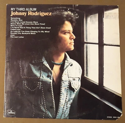 Johnny Rodriguez My Third Album by Mercury Records 33rpm VINYL LP - Image 1 of 3