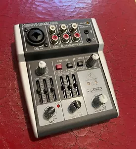 Behringer XENYX 302 USB 3 Channel Mixer USB/Audio Interface X2 - Picture 1 of 1
