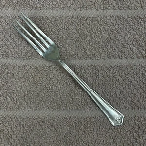 Oneida OHS150 placa de níquel 1920 Wm A Rogers 6-1/2" tenedor de ensalada individual cubiertos - Imagen 1 de 9