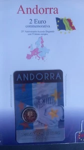 Andorra 2 euro 2015 25° Anniversario accordo doganale - Foto 1 di 1