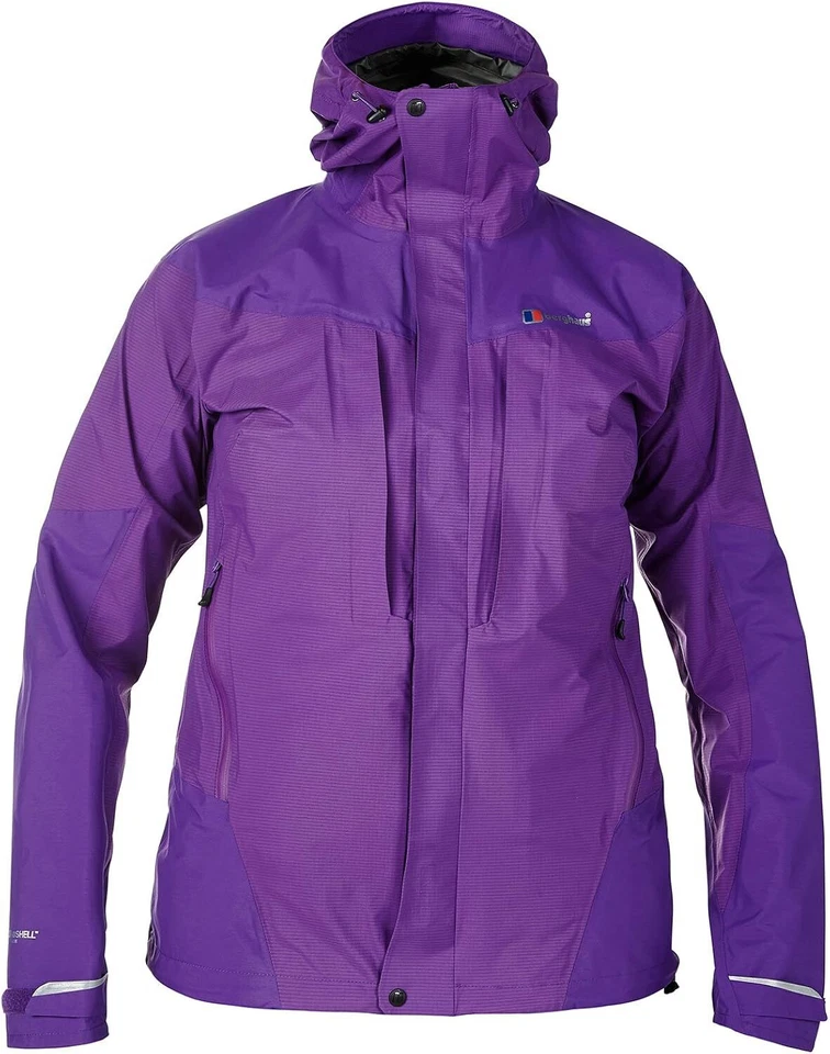 Berghaus Chaqueta Impermeable Light Trek para Damas 36 Tillandsia Púrpura Foto 1 de 1