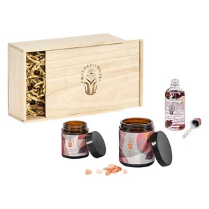 Wanderflower - Wild Rose Time to Unwind Relaxing Set in Wooden Gift Box - Picture 1 of 5