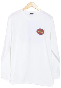 New.! OBEY White T-shirt M Logo Global Worldwide Chest Graphic Print Crew Neck - Picture 1 of 7