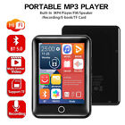 Écran tactile portable Bluetooth MP4/MP3 lecteur de musique FM support audio radio 128 Go