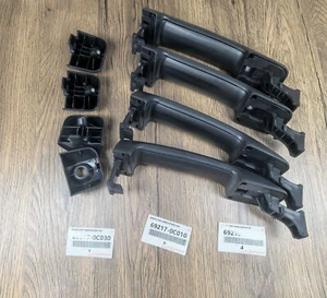 OEM 4PCS Exterior Door Handles Black For 2007-2018 Toyota Tundra SR5 69210-0C010 - Picture 1 of 2