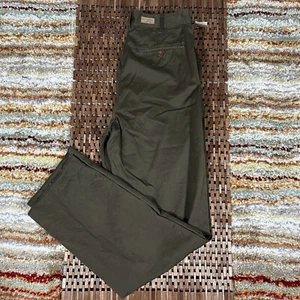 NWT CC Filson Light Twill Pants Size 32 31x35 Measured Green Chino Slacks - Picture 1 of 4
