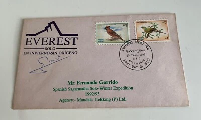 Everest Solo Expedition - Fernando Garrido - 1992/93 - Mount Everest  (76) — 第 1/2 张图片