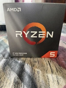 AMD Ryzen 5 3600 6 Core, 12 Thread Processor. 4.2 GHz Max Boost, 3.5 GHz Base. - Picture 1 of 6