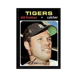 1971 Topps Baseball Card Bill Freehan Tigers #575