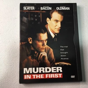Murder In The First, Christian Slater, Kevin Bacon DVD, MULTIPLES SHIP/FREE! - Picture 1 of 2