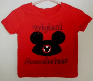 Disney Store Mickey Mouse Original Mouseketeer Baby 6-12 Months Red T Shirt - Picture 1 of 3