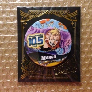 One Piece Button Dose Anstecker Geburtstag Marco Anime Japan M564 3 - Bild 1 von 3