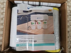 Aquasana Replacement Filter Cartridges 3-Stage  Claryum Under Sink Water - Picture 1 of 6