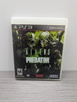Aliens vs. Predator (Sony PlayStation 3, 2010) Disc & Case No Manual PS3 Tested  - Image 1 of 3