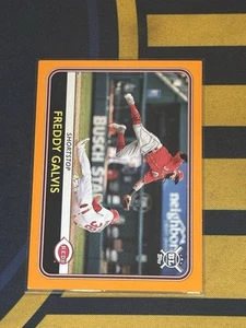 2020 Topps Big League - Freddy Galvis #231 Orange - Picture 1 of 2