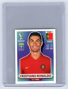 2022 Panini FIFA World Cup Qatar 2022 Cristiano Ronaldo Sticker #POR18 Portugal - Picture 1 of 6