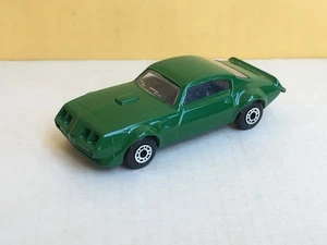 Matchbox Universal Associated Co. Pontiac Firebird Green Bulgarian base - Picture 1 of 10