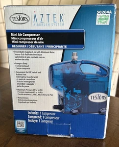 TESTORS 50204A AZTEK AIRBRUSH SYSTEM MINI LUFTKOMPRESSOR NEU - Bild 1 von 3