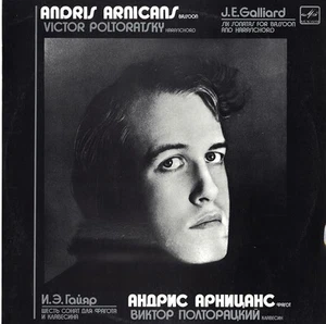 GALLIARD Six Sonatas for Bassoon and Harpsichord ARNICANS POLTORATSKY Melodiya - Imagen 1 de 3