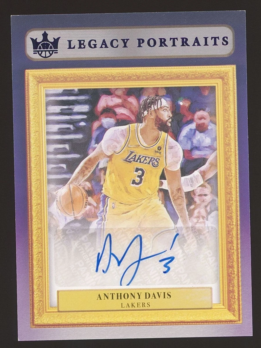 Anthony Davis Autographed Basketball Sports Trading Cards