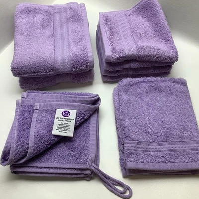 Роскошные плюшевые полотенца для рук и лица Joy Mangano JOY 11 предметов истинное совершенство только - Изображение 1 из 4