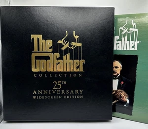 The Godfather / 25th Anniversary Collection Uncut Box Set Laserdisc VGC - Picture 1 of 9