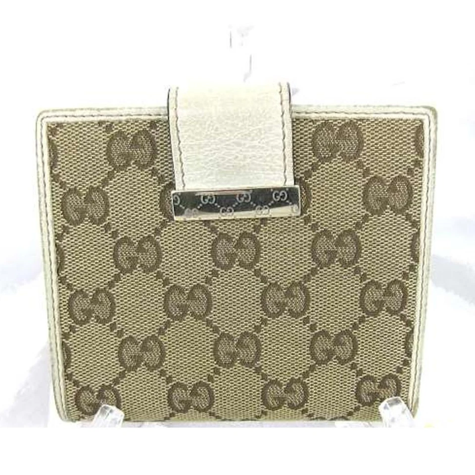 GUCCI Authentic bifold wallet Luxury brand High Quality Pre-owned size 10.5cm - Image 1 of 3