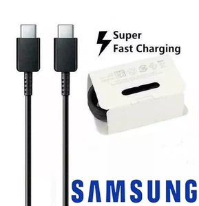 Genuine Samsung Type C USB Fast Charging Data Sync Cable Lead - Picture 1 of 2