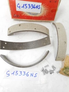 Serie ceppi freno Serflex per moto d'epoca Gilera 175cc e 150 cc - Picture 1 of 2