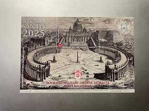2025 SMOM Foglietto Anno Santo Giubileo - Picture 1 of 2