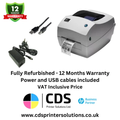 Zebra TLP3844-Z Thermal & Direct Transfer Printer - USB Par Ser 3842-10320-0001 - Image 1 of 4