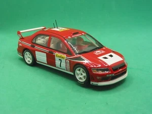 AUTO ART MITSUBISHI LANCER #7 4X4 WORKING LIGHTS EXCELLENT UNBOXED BARGAIN - Picture 1 of 4