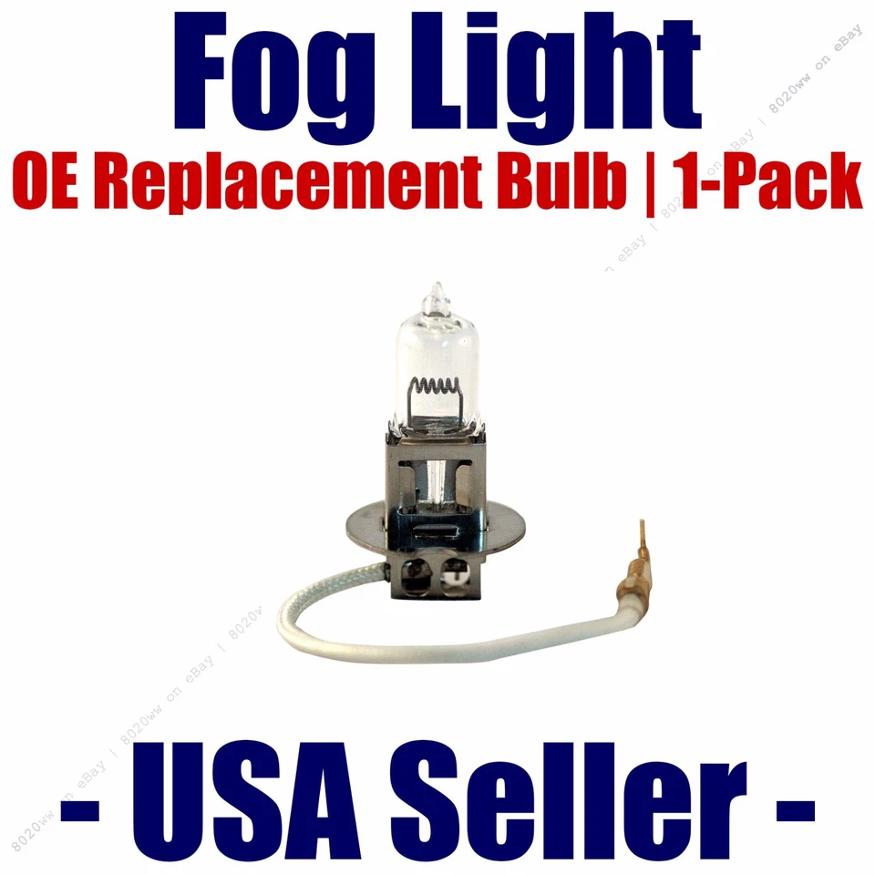 Fog Light Bulb 1pk H3 55 Watt OE Replacement Fits Listed Subaru Vehicles 01007 - Image 1 of 1