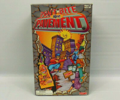 1982 TOMY Don't Bite The Pavement Skateboarding Theme Game MISSING STEEL BALLS - Image 1 of 4