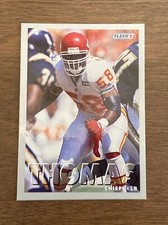 1993 Fleer Shell FACT (Football & Academics: A Championship Team) Derrick Thomas