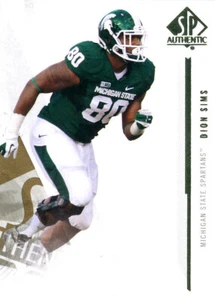 SP-AUTHENTIC Dion Sims RC BEARS DOLPHINS MSU Michigan St SPARTANS - Picture 1 of 1