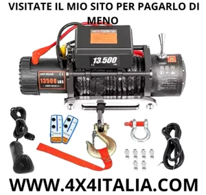 Seilwinde 13500LBS-6123,5kg, 12Volt und 24Volt, 24m VEVOR. Beschreibung lesen - Bild 1 von 7