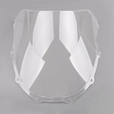 For Kawasaki Ninja ZX7R 1996-2003 Clear Double Bubble Windscreen Windshield ABS - Image 1 of 3