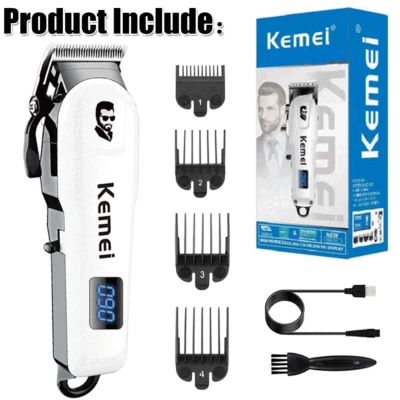 Cortapelos/barba profesional KEMEI KM-232 para hombre cortapelos cero huecos Foto 1 de 4
