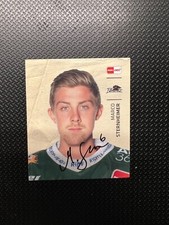 DEL 21/22 Marco Sternheimer #021 sticker Augsburg / Königsbrunn *signed*
