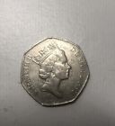 1997 Rare Valuable 50p Britannia Shield Fifty Pence Coin Certified Mint.