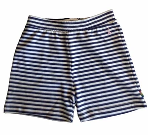 Joules Girls “Kittiwake” Striped Navy/White Cotton Blend Shorts Size 10y NWT - Picture 1 of 9